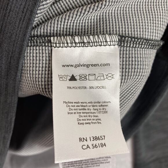Galvin Green Shirt Mens XL Grey 1/4 Zip Pullover Golf Performance - Picture 10 of 10